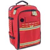 Elite Bags - ROBUST Notfallrucksack | rot | für die umfangreiche Ausstattung | MOLLE-System für individuelle Erweiterung