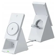 CHOETECH Induktive Schnell-Ladestation 3W1 15W Langlebig Weiß