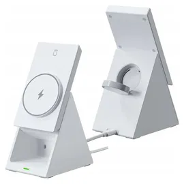 CHOETECH Induktive Schnell-Ladestation 3W1 15W Langlebig Weiß
