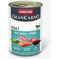 Animonda GranCarno Adult Rind + Lachs mit Spinat 6 x 400 g