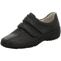 Waldläufer Damen Slipper bequem Kya in schwarz