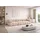 kaiser möbel Sofa Modulares 3-Sitzer-Sofa, gerade Couch, Stoff Salvador, Selia, 3-Sitzer, Veloursstoff Salvador, modernes Design,weiche, abgerundete Linien beige