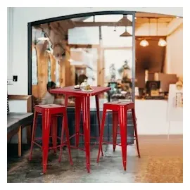 HJH Office Bartisch VANTAGGIO HIGH T Rot