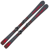 Fischer Sports Ski RC Fire SLR On-Piste-Rocker, Bindung RS9 SLR Z2,5-9 Alpinski inkl. Skitasche 165 cm