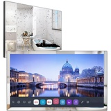 Soulaca 32 Zoll 4K UHD Smart TV für Badezimmer,Digital/Analog-Tuner, Mirror Panel, Magic Remote, wasserdicht, Netflix, integrierte Lautsprecher,2023 Modell