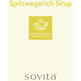 Sovita Spitzwegerich Sirup 250 ml