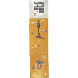 WORX Nitro WG186E.92 Akku Sense Rasentrimmer & Freischneider 40V (2x20V) ohne...