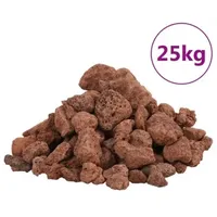 vidaXL Vulkangestein 1-2 cm 25 kg