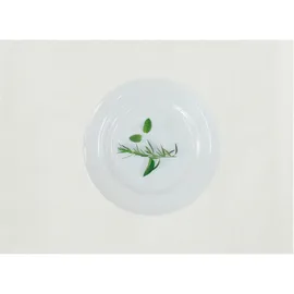 APELT Platzset "Arizona, Uni-Basic", grau (hellgrau, weiß), B:32cm L:45cm, Obermaterial: 95% Polyester, 5% Leinen, Platzsets, Leinenoptik