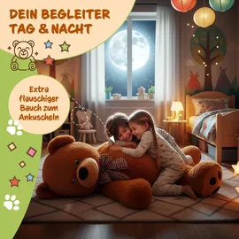 monzana Kuscheltier 101252, Teddy, ab 0 Jahre, 100 cm