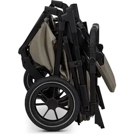 Babywelt Moon PIÙ Kinderwagen / Kombikinderwagen inkl. Gratis Babyschalen Adapter., Farbe/Dessin: Mud/Matt