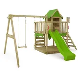 FATMOOSE Spielturm JazzyJungle Jam XXL mit SuperSwing 813704