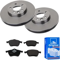 ATE Bremsensatz, Scheibenbremse vorne rechts links belüftet 300mm für SEAT FORD VAG 7M0698151 1027703 7M0698151B 1420-21966