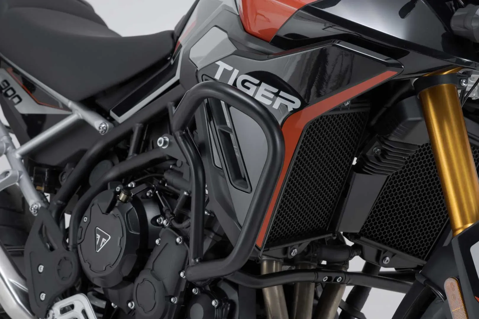 SW-Motech Valbeugel - Zwart. Triumph Tiger 900 modellen, Tiger 850 Sp.