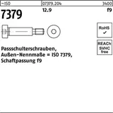 Hörger & Geßler ISO 7379 Pass-Schulterschraube Schaftpassung f9 M6x20 Stahl 12.9 blank Innensechskant