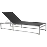 Brafab Gartenliege Gotland aus Aluminium