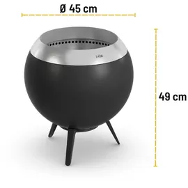 höfats MOON 45 Feuerschale mit niedrigem Fuß