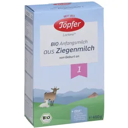 Töpfer Bio Anfangsnahrung auf Ziegenmilc 400 g