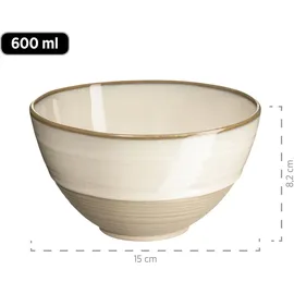 Mäser Nottingham Kombiservice 20-tlg. für 4 Personen beige