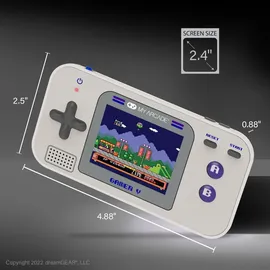 My Arcade Gamer V Classic (220 in 1) Gray & Purple