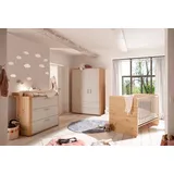 Mäusbacher Babyzimmer-Set Lilly 3tlg. Holzoptik Asteiche