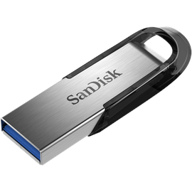 SanDisk Ultra Flair 128 GB silber/schwarz USB 3.0