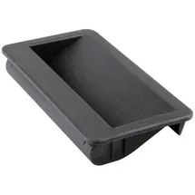 Mentor 3239.2003 Schalengriff Schwarz (L x B x H) 186 x 22 x 78.5 mm 1 St., PC Netzteil, Schwarz