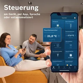 Bosch Smart Home Heizkörper-Thermostat II [+M], smartes Thermostat 1 St. anthrazit