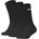 Kinder Socken Vorteilspack Sport Junior Frottee-Sohle Rippbündchen Logo Schwarz 31-34