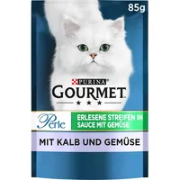 Purina Gourmet Perle Erlesene Streifen mit Kalb und Gemüse