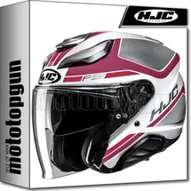 HJC Helmets F31 Ceron grau/pink/rot/weiß M