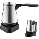 Elektrischer Wasserkocher für Kaffee,600W 500ml Kanne aus Edelstahl - Elektrische Heißwasserbereitung Für Teekannen,für die ganze, Freunde, Studenten, Männer, Frauen, Zuhause, Büro, Reise und