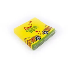 VW Collection Serviette "VW FLOWER POWER" - 20er Pack - 16,5x16,5cm - 100% recycling