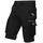 Puma Puma-Workwear Arbeitshose Precision X Damen kurze Hose, schwarz, Größe 44