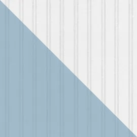 Profhome Streifen Tapete Traditionell 0,53 m x 10 m 5,33 m2 Weiß 243515-GU