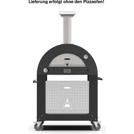 Alfa Forni Base für Moderno 1 Pizza Unterbau Schwarz