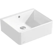 Villeroy & Boch Spülstein Einzelbecken 60 X weiß alpin + Handbetätigung