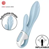 Satisfyer Air Pump Bunny 1 20,5 cm, hellblau