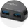 Kensington CH1000 USB-C 4-Port Hub 2+2 Port USB 3.0-Hub Schwarz
