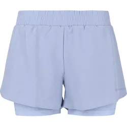 Endurance Damen Val 2-in-1 Shorts blau