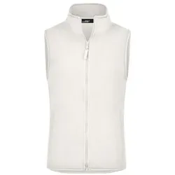 Damen Microfleece Weste JN048, alt-weiß, Größe XL - alt-weiß - XL