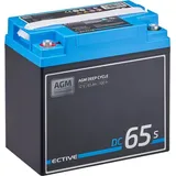 Ective DC 65S AGM Deep Cycle mit LCD-Anzeige 65Ah Versorgungsbatterie