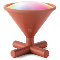 Umbra Cono Smarte Lampe, Tragbar mit Nanoleaf Technologie in Terrakotta Braun braun