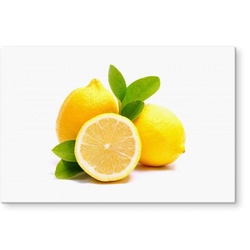 Wall-Art Küchenrückwand Spritzschutz Lemons Zitrone, (1 tlg.) B/H: 100 cmx70 cm gelb Küchenaccessoires Wohnaccessoires