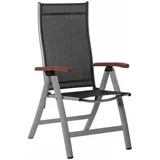 SUN GARDEN ELBA Gartenstuhl 59 x 63 x 112 cm silber