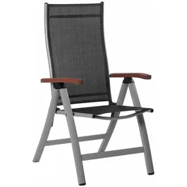 SUN GARDEN ELBA Gartenstuhl 59 x 63 x 112 cm silber