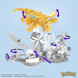 Mattel MEGA Construx Pokémon DRAGONITE Bauset 387-tlg.