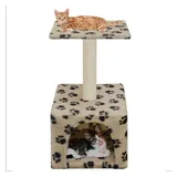 vidaXL Katzen-Kratzbaum Sisal 55 cm beige