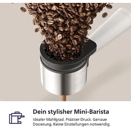Philips Baristina Espressomaschine BAR305/00 Naturweiß