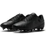 Nike Tiempo Legend 10 Academy Sg-pro Anti-Clog Traction Sneaker, Black Black Deep Jungle, 45